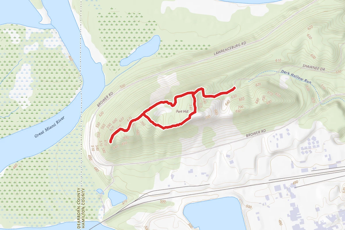Miami Fort Trail (Shawnee Lookout)