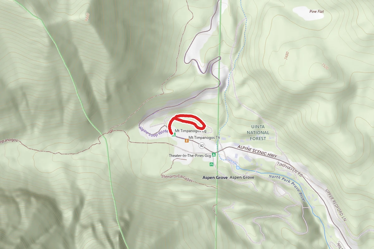 Mt Timpanogos Winter Spur A