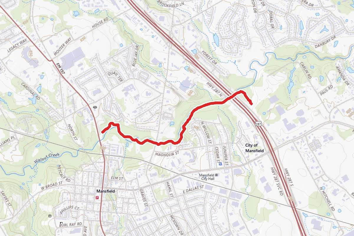 Walnut Creek Linear Trail