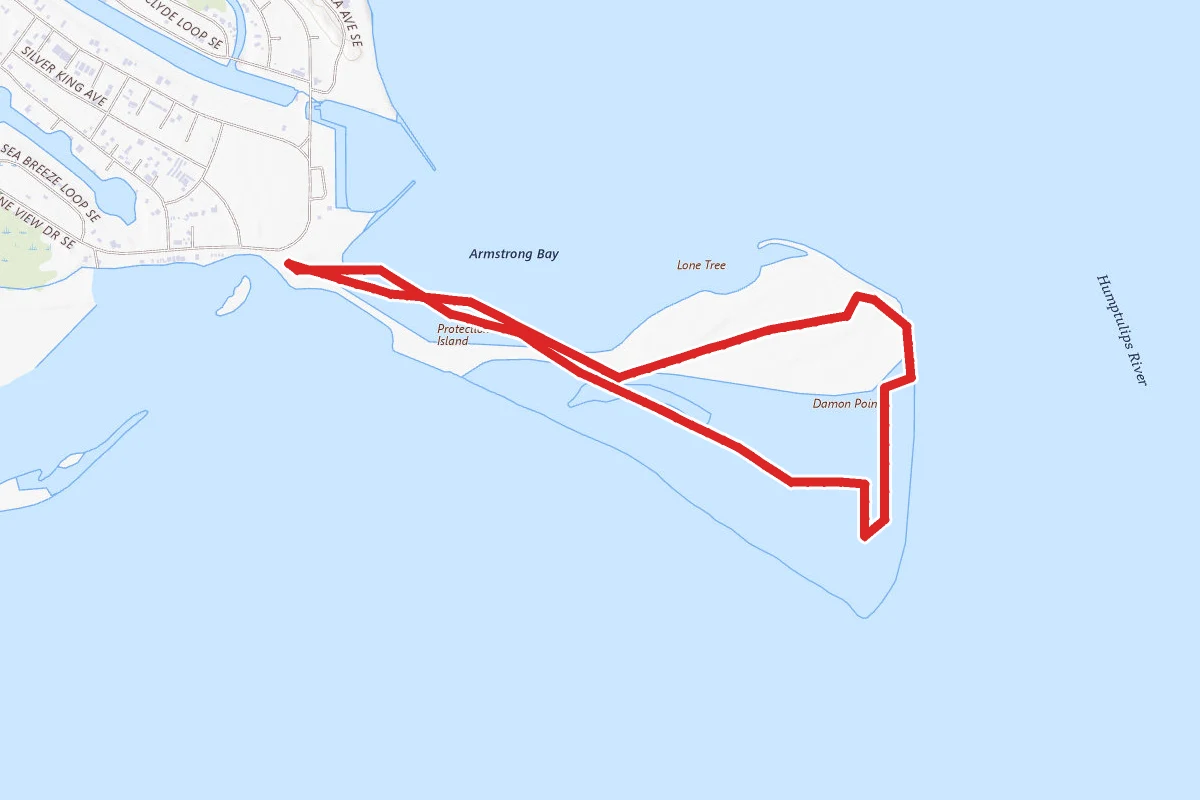 Damon Point State Park Trail