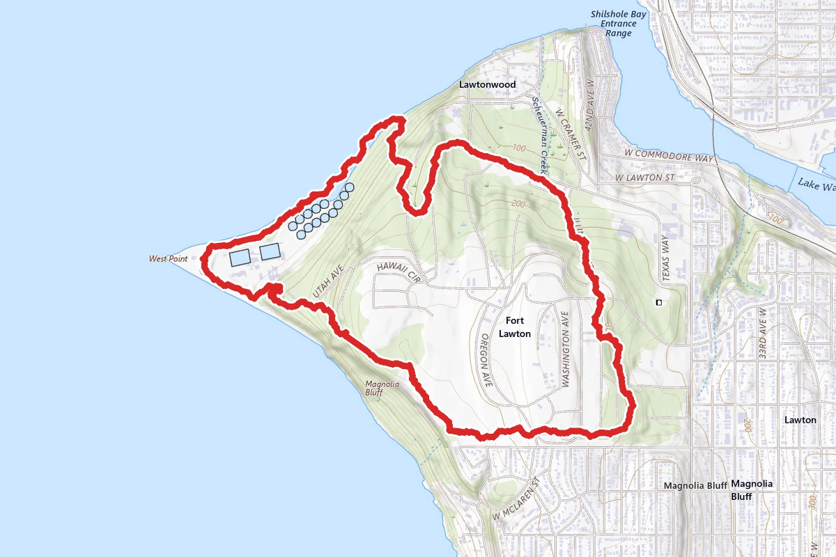 Discovery Park Extended Loop Trail