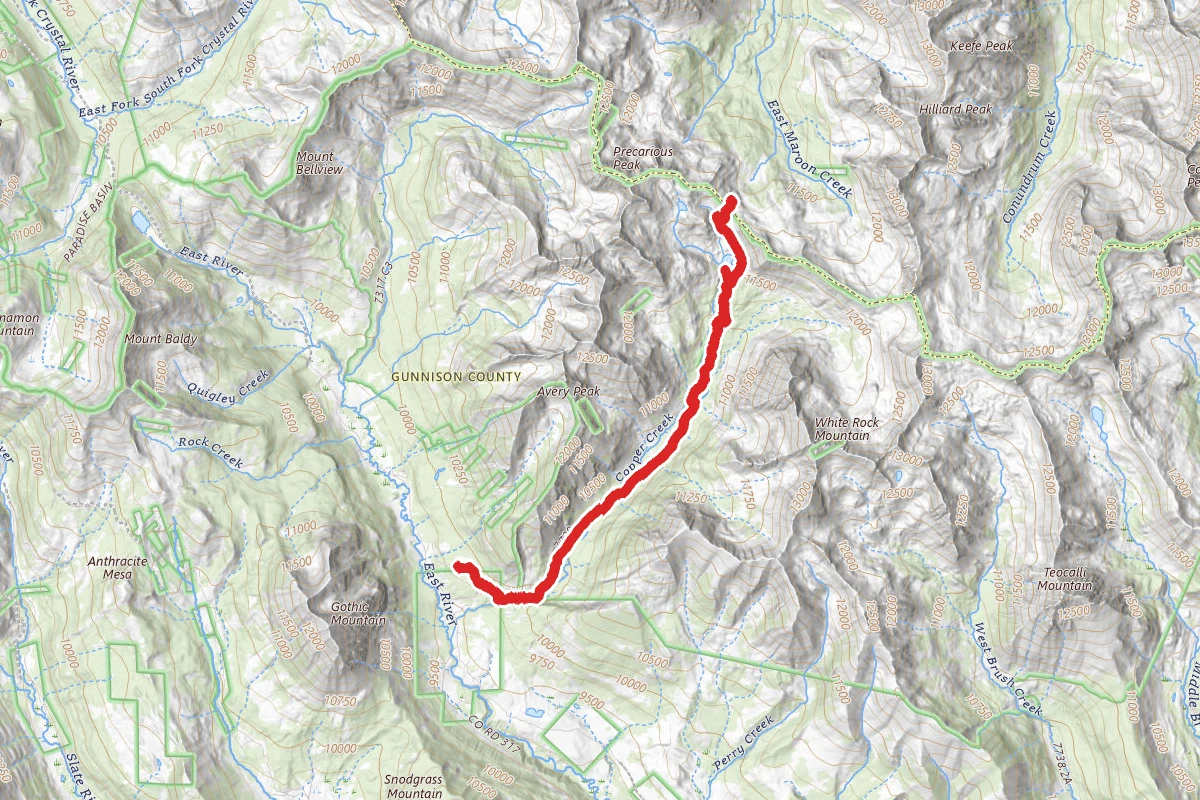 The Copper Creek Trail to Copper Lake