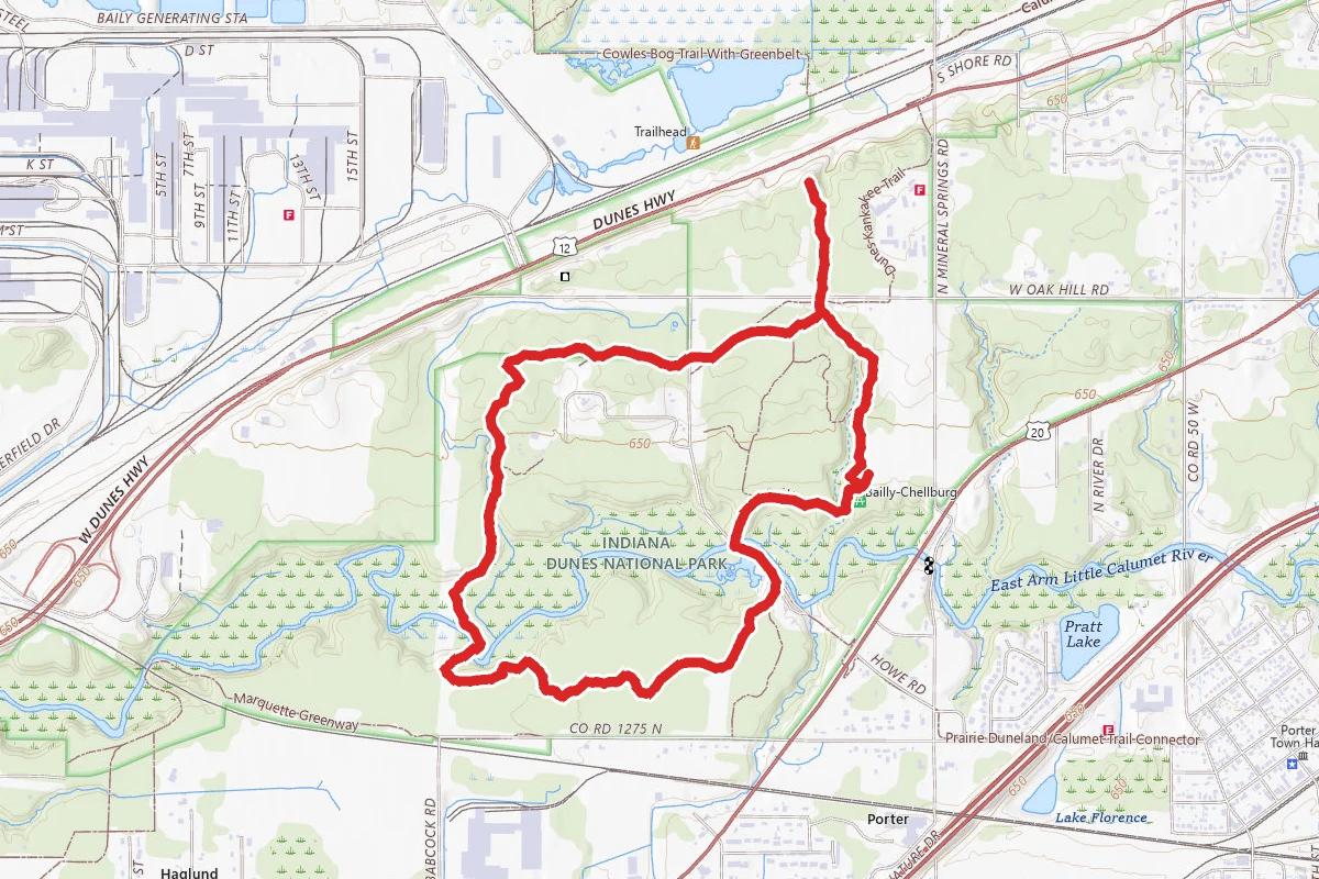 Little Calumet River and Mnoke Prairie Trail