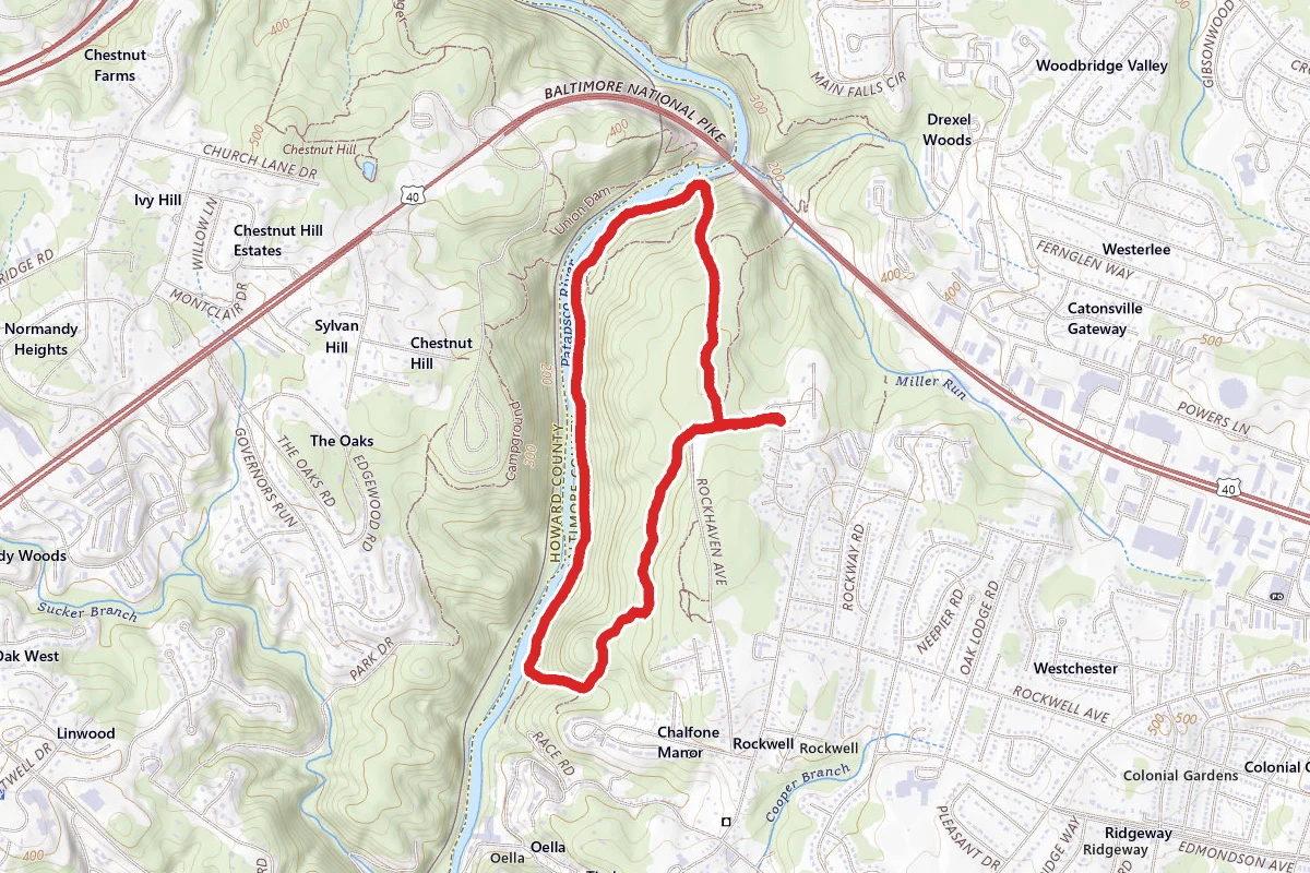 Patapsco-Thru Trail Loop
