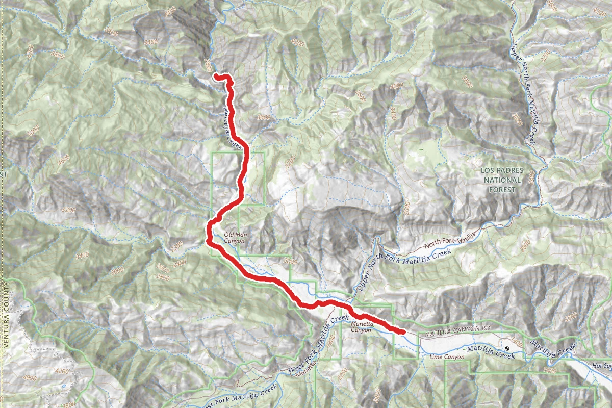 Matilija Creek Trail