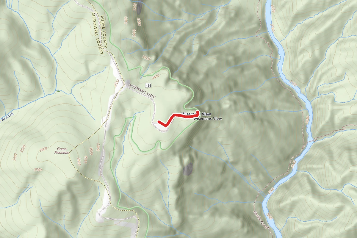 Wiseman's View Recreation Area Trail
