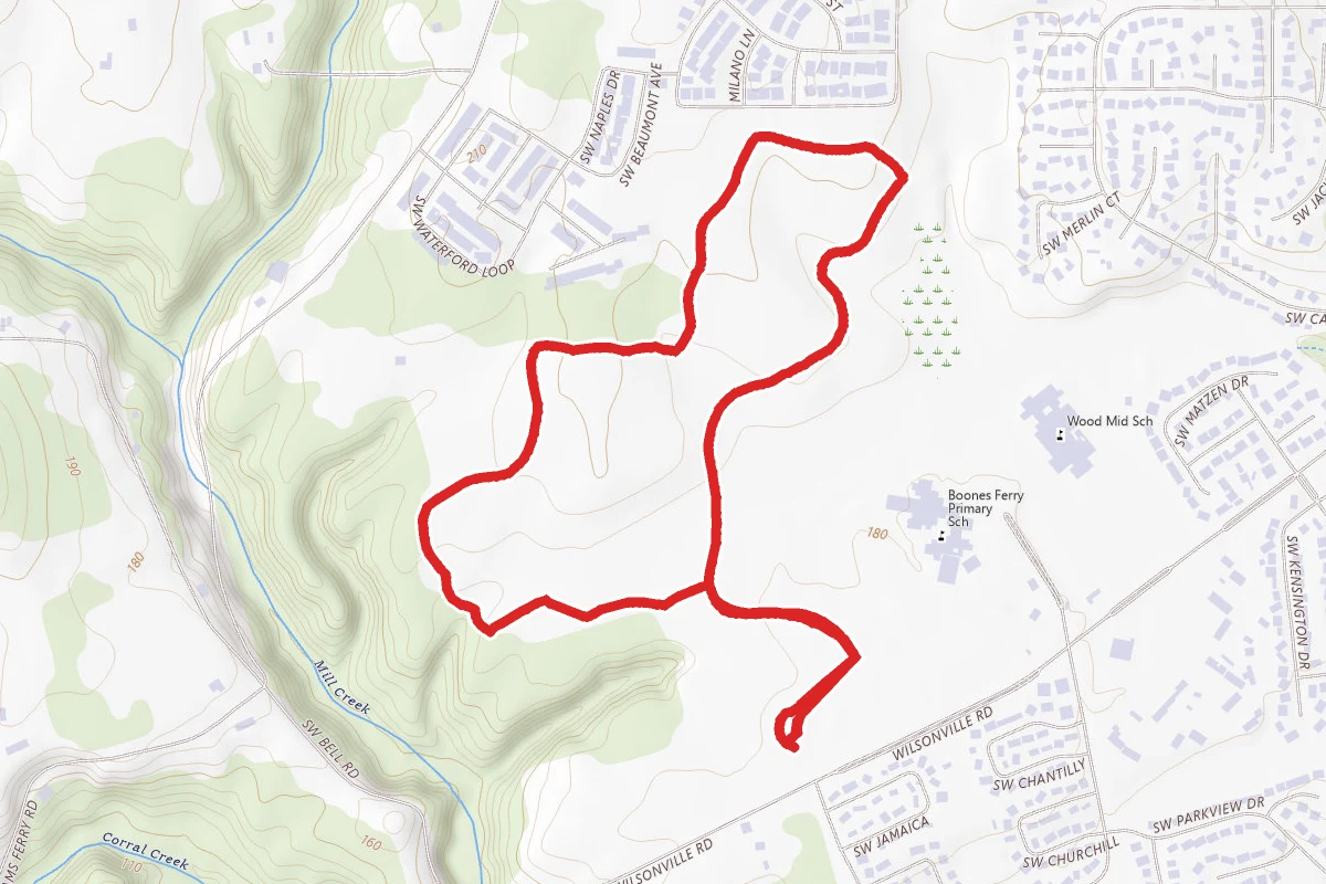Coyote Way and Tonquin Trail Loop
