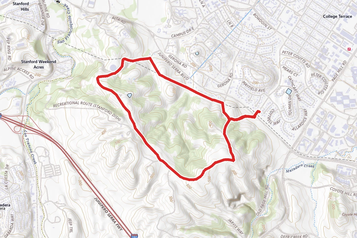 Stanford Dish Loop Trail