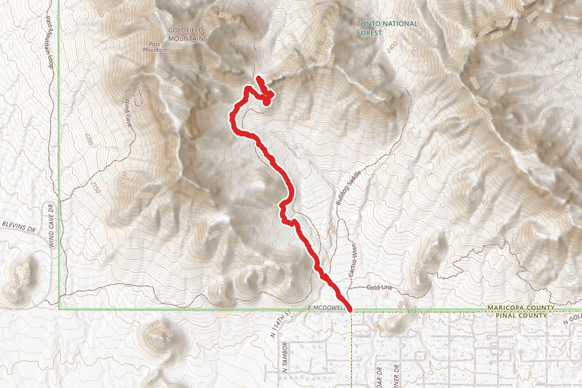 Pass Mountain Saddle