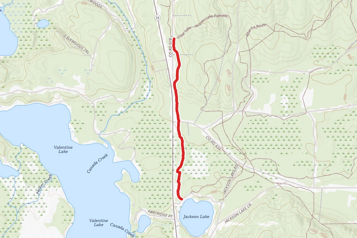 Clear Lake - Jackson Lake Pathway