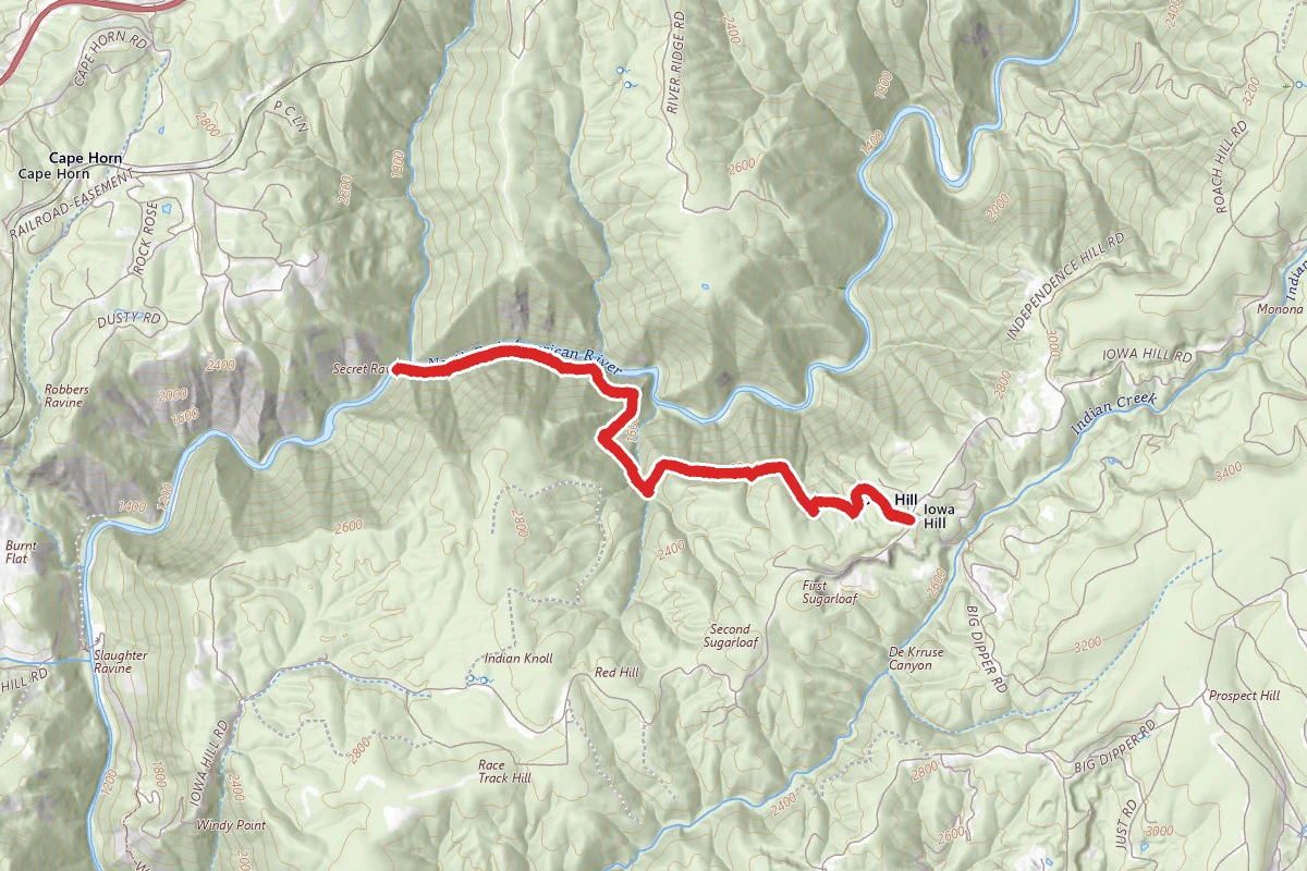 Stevens Trail East