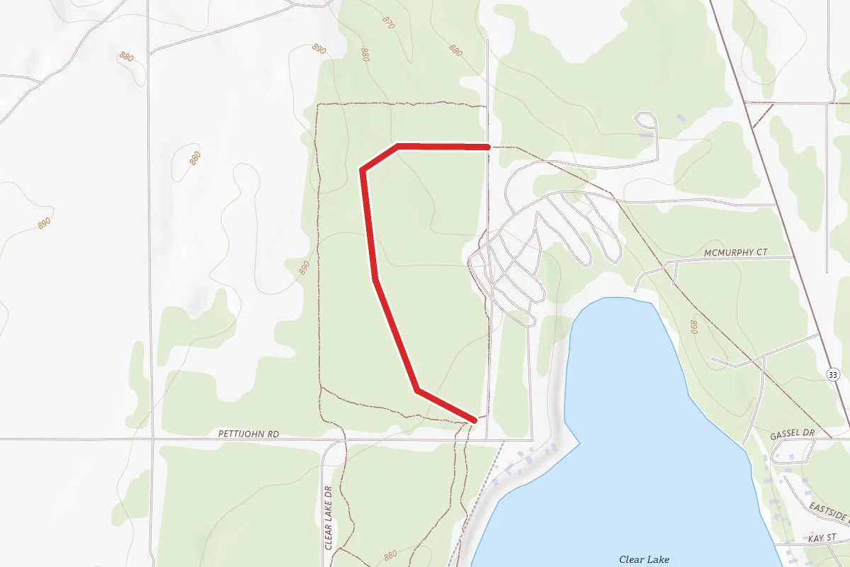 Clear Lake - Jackson Lake Pathway