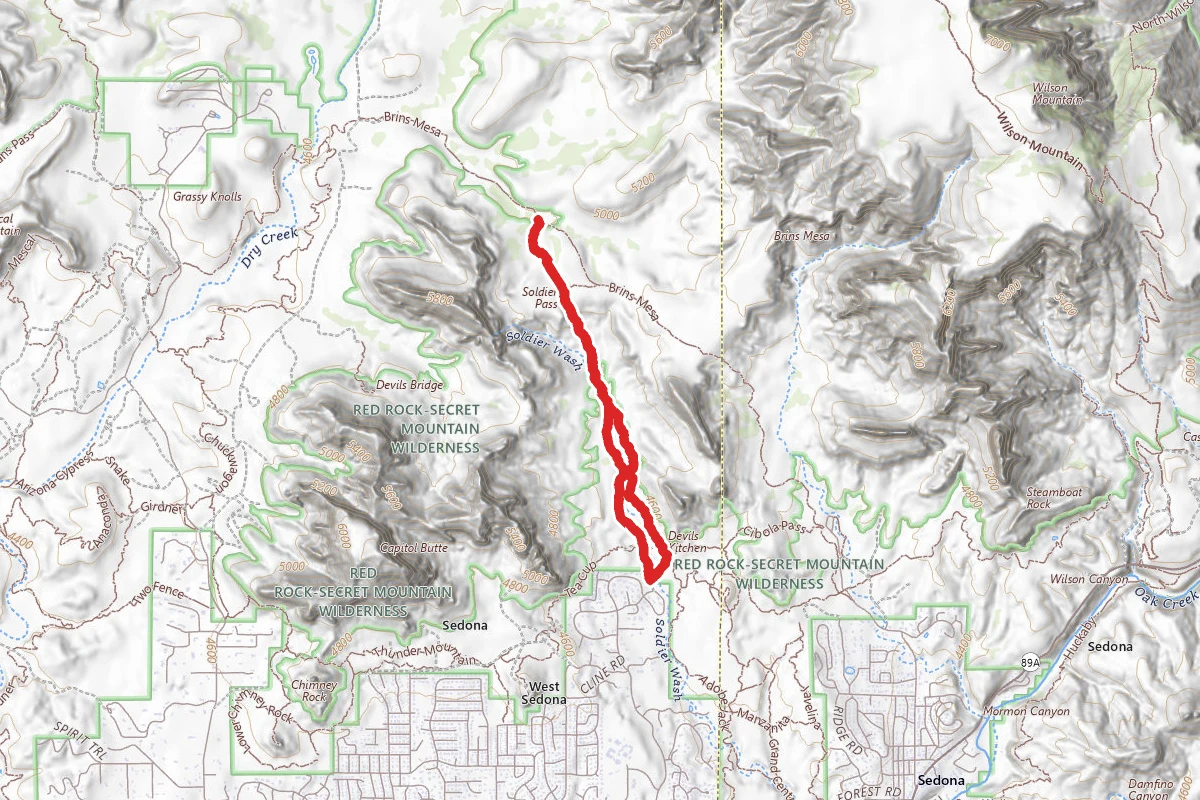 Soldier Pass Trail