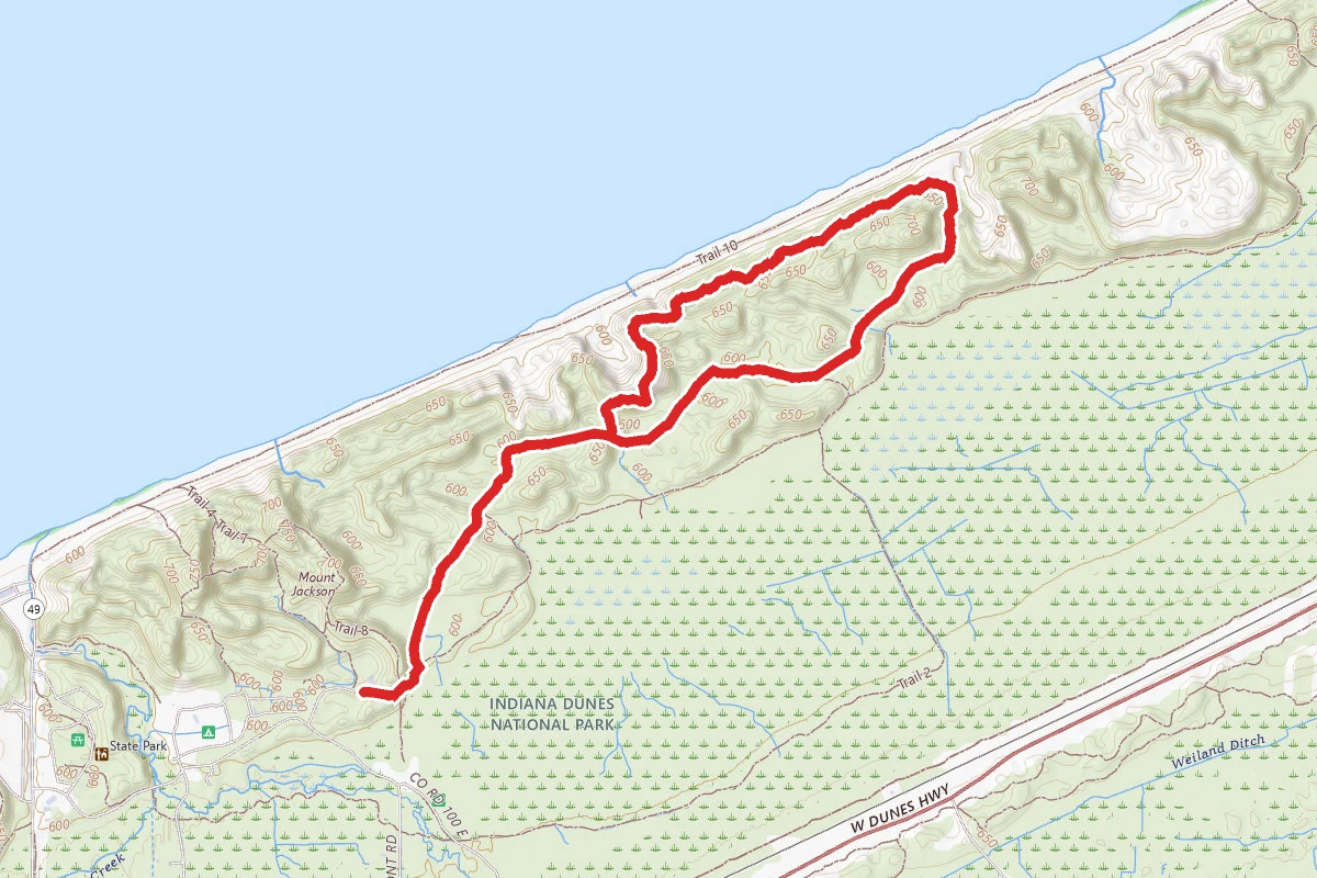 Indiana Dunes Trail 9