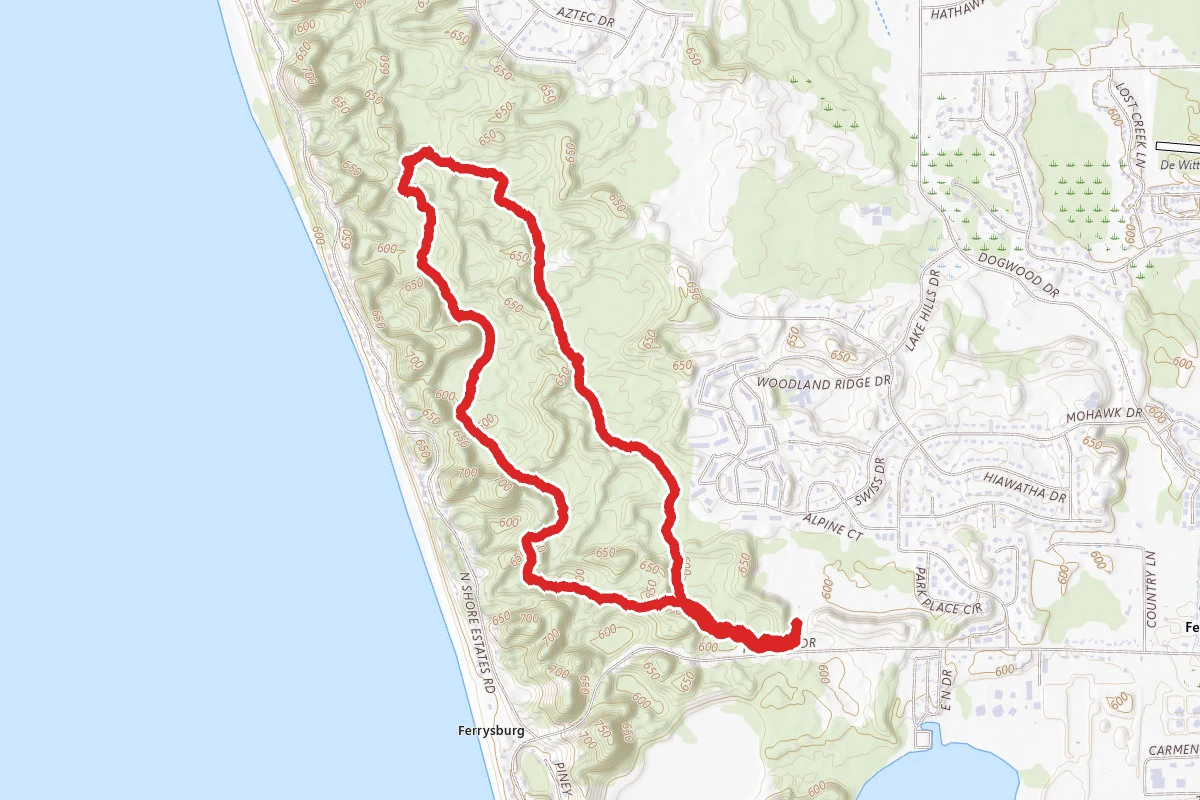 North Ottawa Dunes Loop