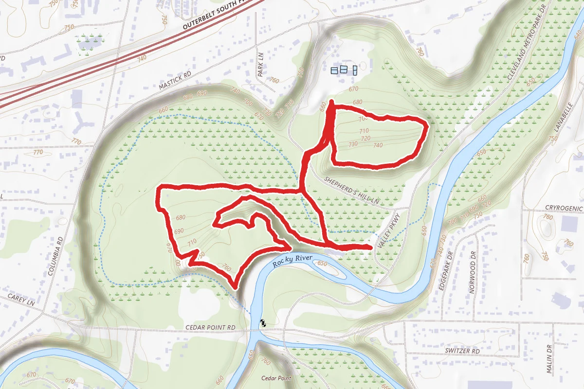 Mount Pleasant, Wildlife Management and Fort Hill Loop Trail