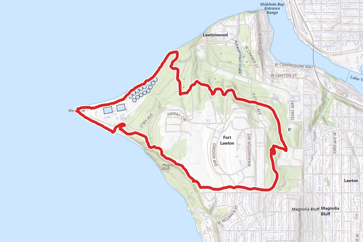 Discovery Park and Lighthouse Loop Trail