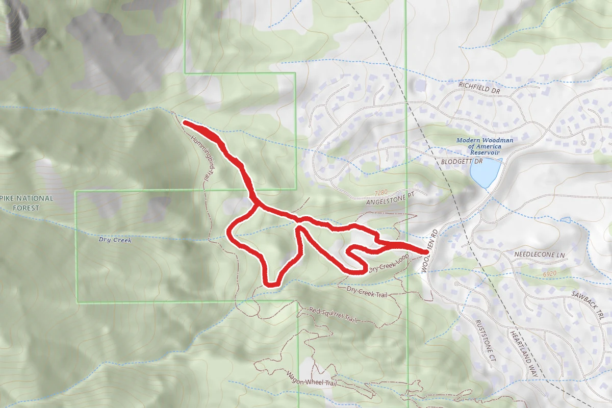 Blodgett Peak Open Space Connector Loop