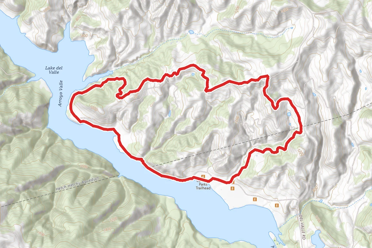 East Shore, Ridgeline, East Ridge Loop
