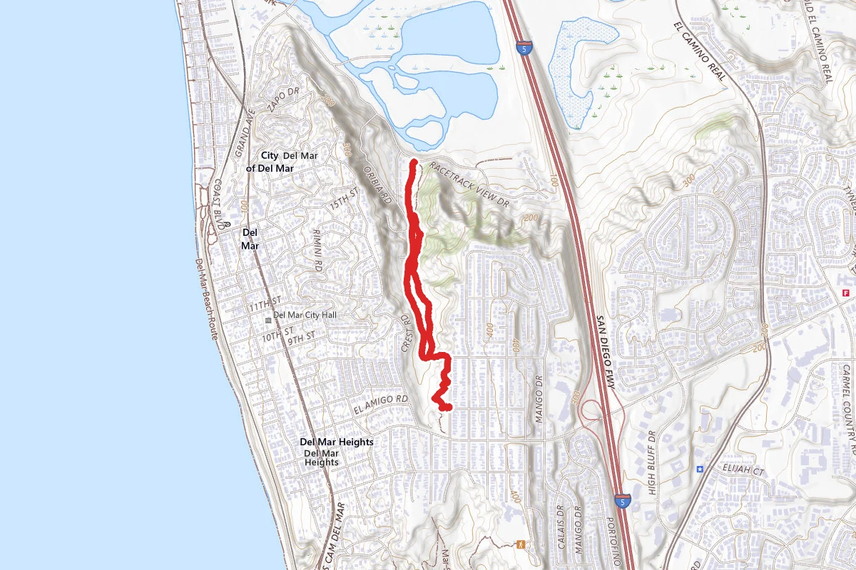 Crest Canyon Trail Loop