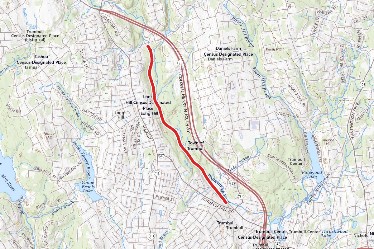 Pequonnock Valley Greenway Rails to Trails
