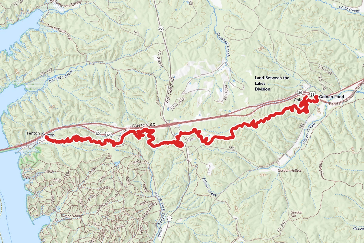 Central Hardwoods Trail