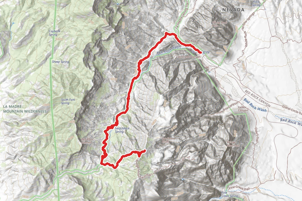 Red Rocks North Peak Trail
