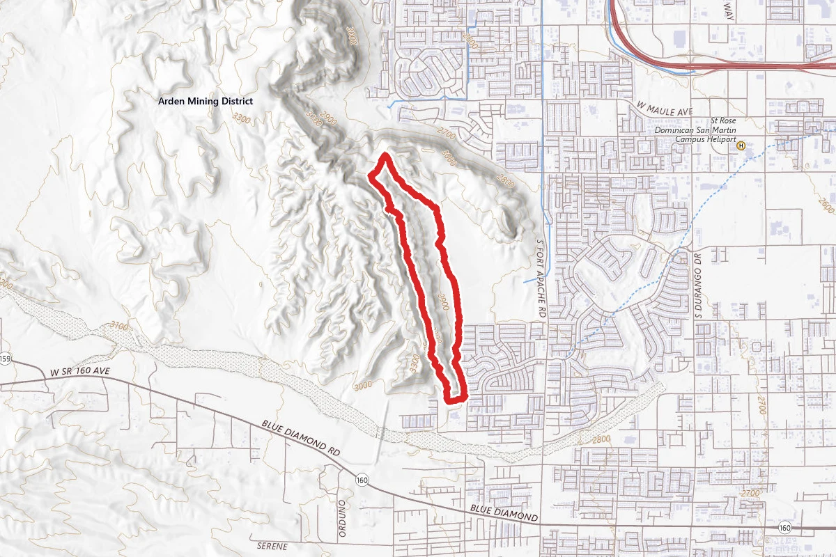 Gypsum Ridge Trail Loop