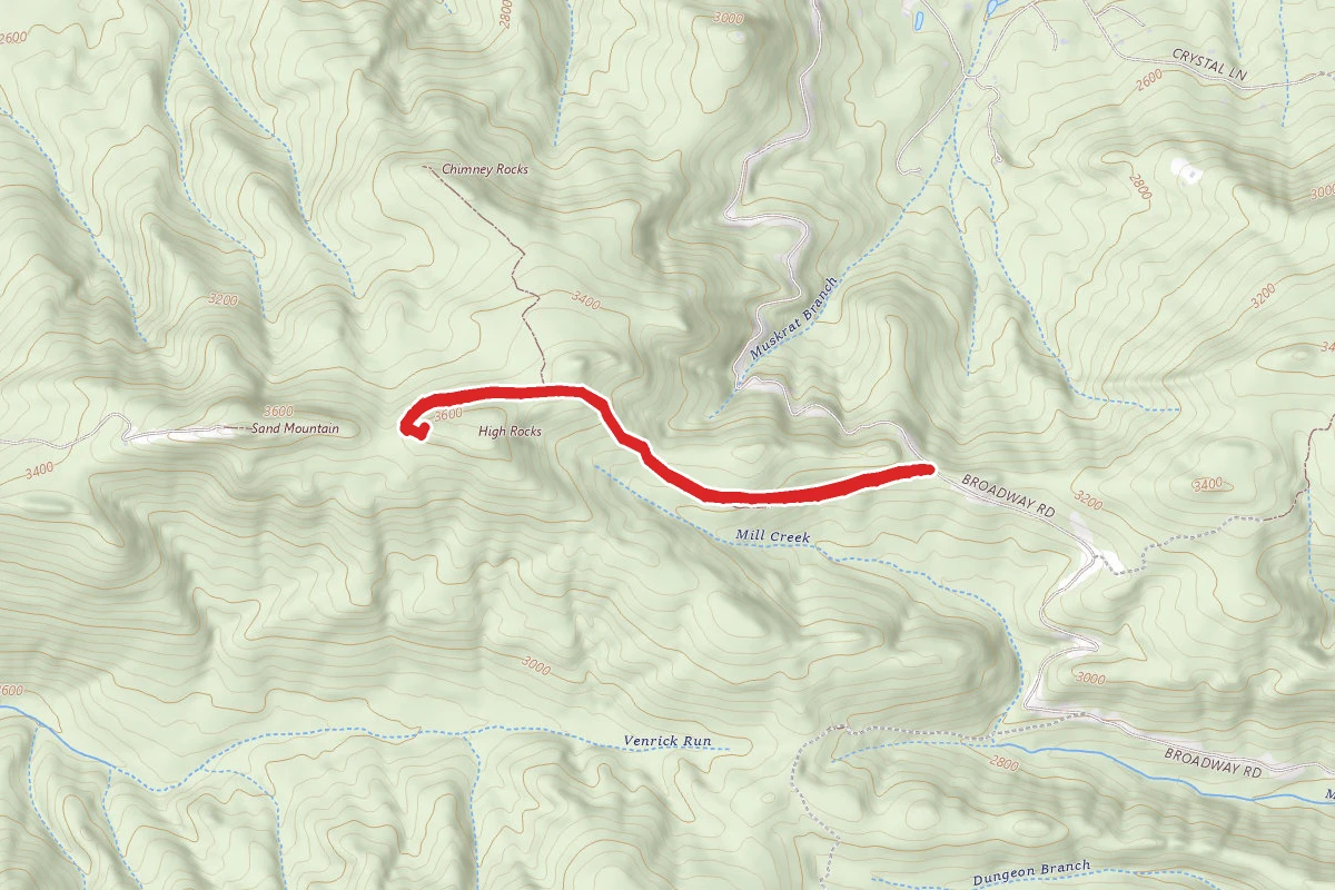 High Rocks Trail