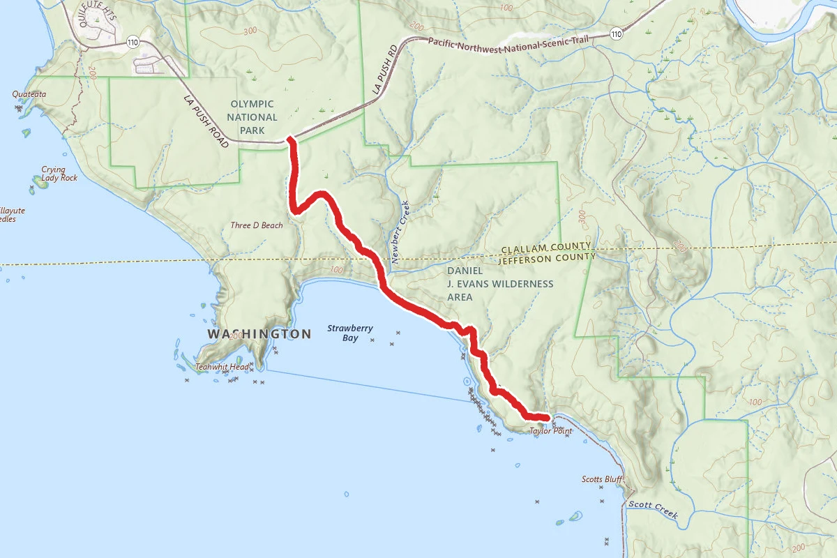 Third Beach Trail to Taylor Point