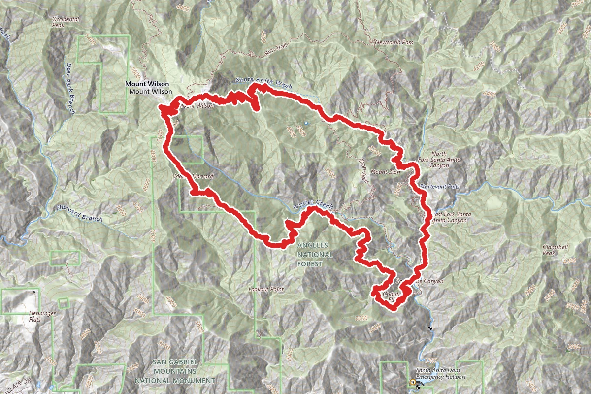 Sturtevant and Winter Creek Trail Loop