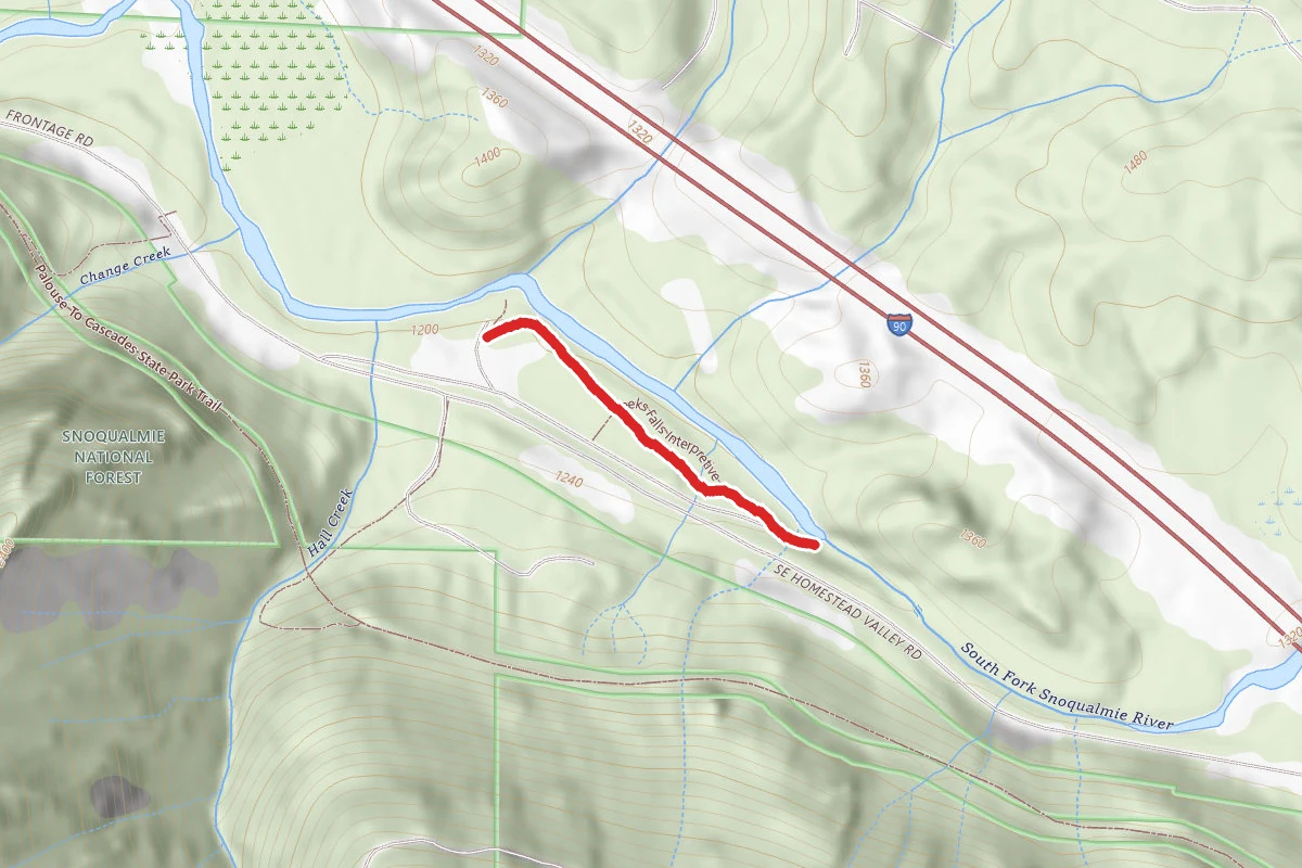 Weeks Falls Interpretive Trail