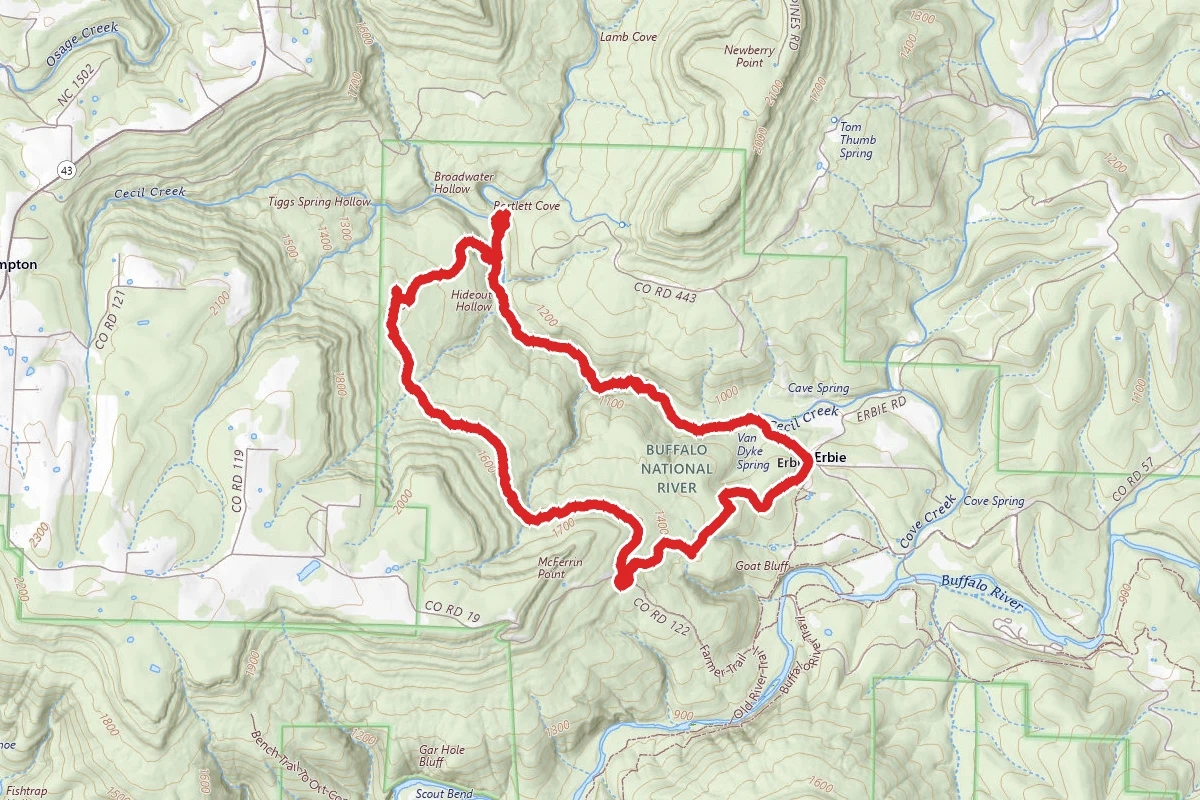 Cecil Cove Loop Trail