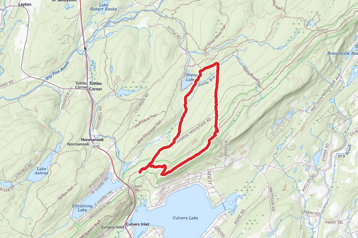 Normanook Tower via Appalachian Trail Loop