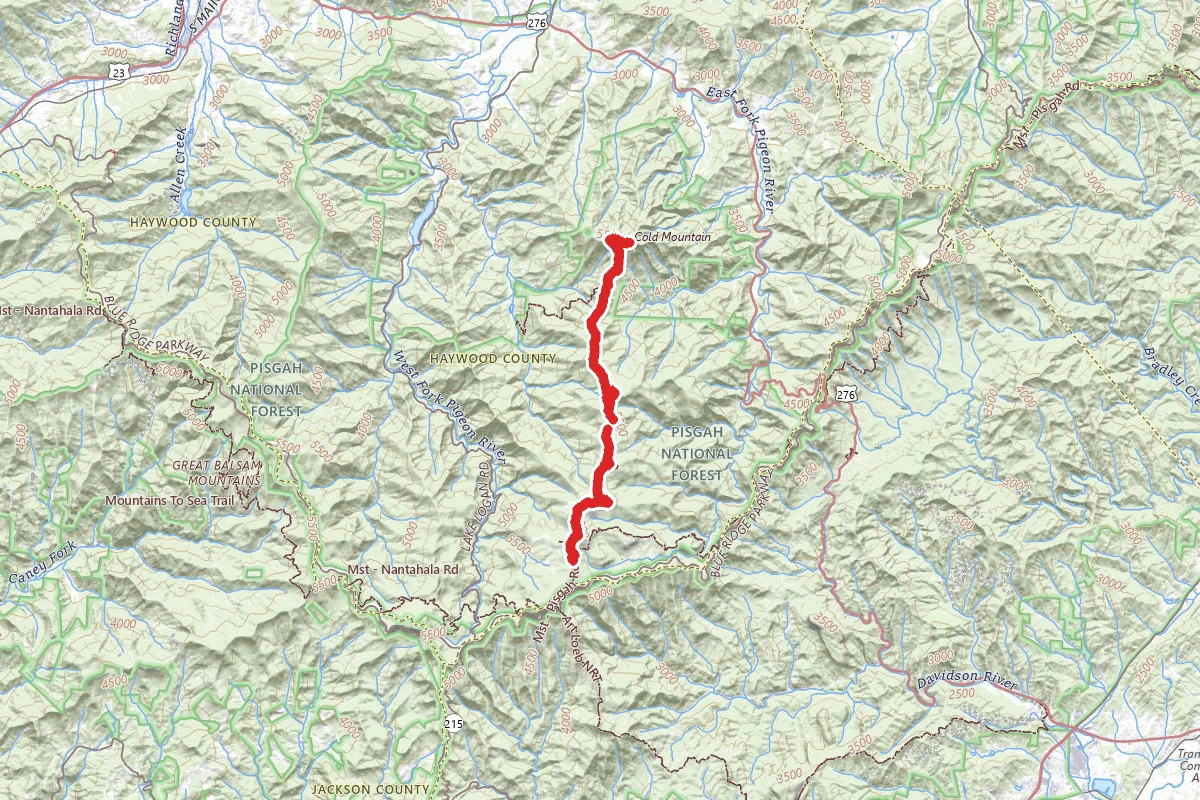 Cold Mountain via Art Loeb and Cold Mountain Trail