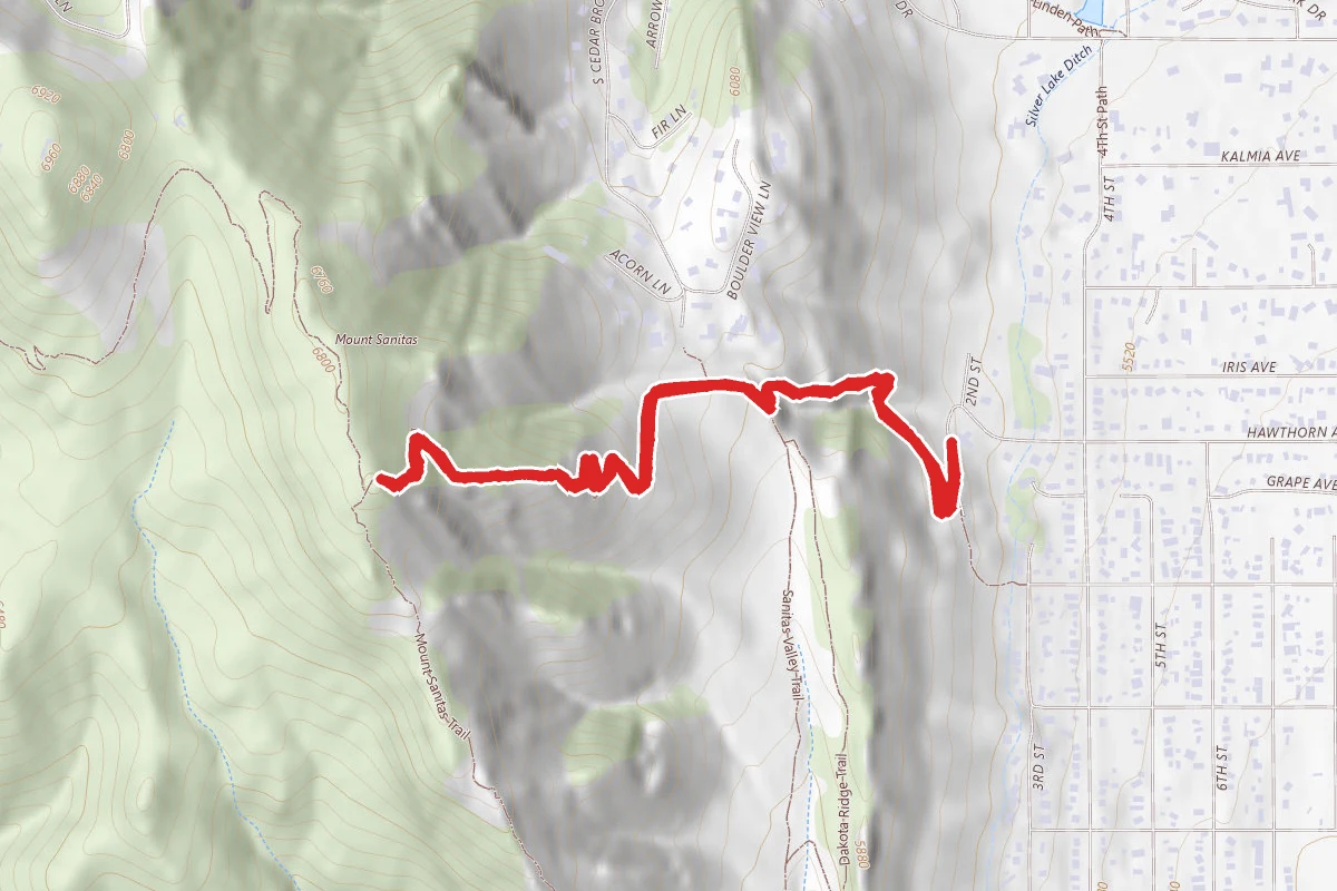 Mount Sanitas via Goat Trail