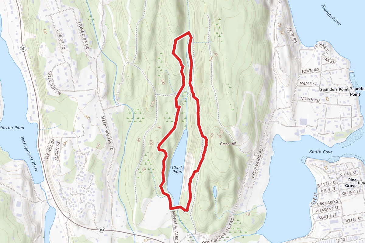 Oswegatchie Hills Nature Preserve Trail