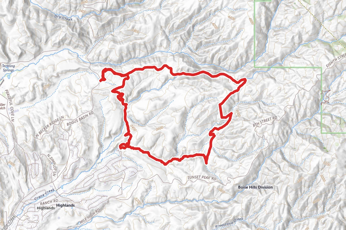Corrals - Bob's Trail Loop
