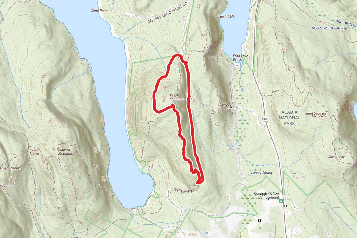 Beech Mountain and Valley Loop