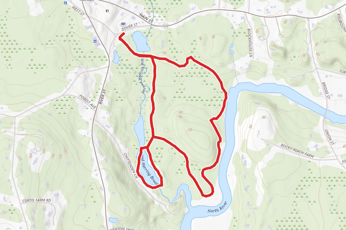 North River, Gordon Pond and McMullen Trail