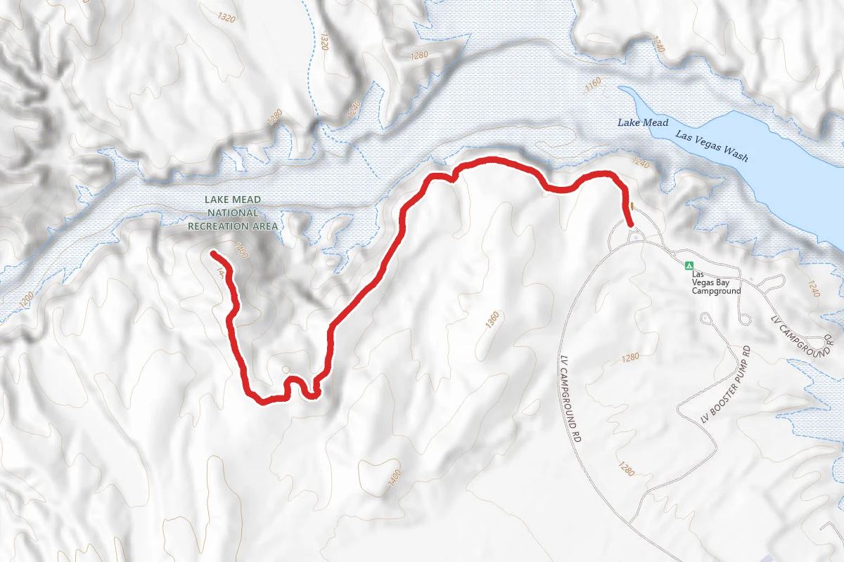 Lake Mead Bluff Trail