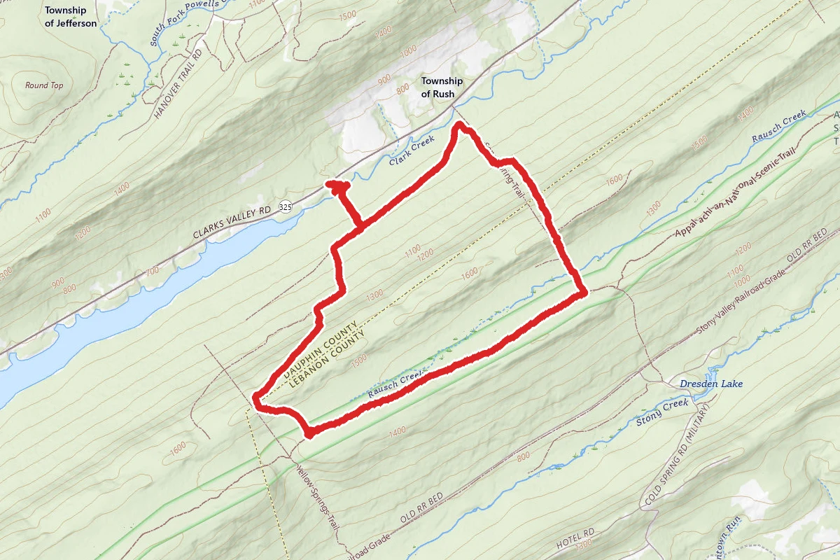 Dehart Dam Loop
