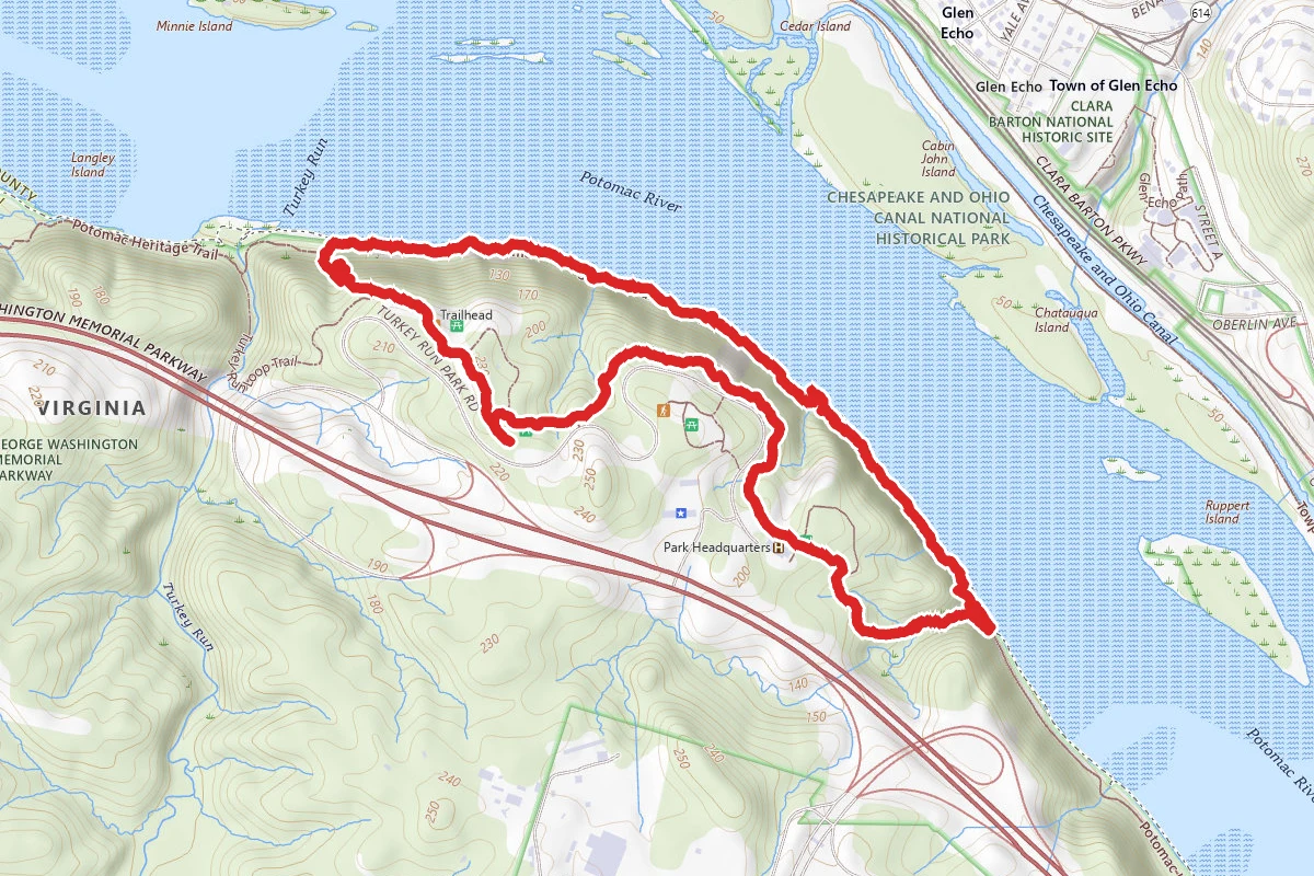 Turkey Run Potomac Heritage Trail