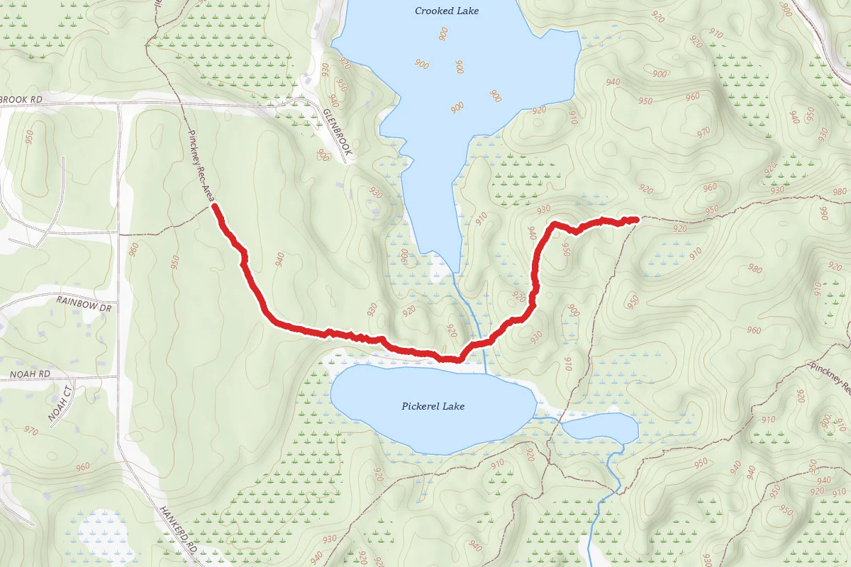 Pinckney Rec. Area - Crooked Lake 542
