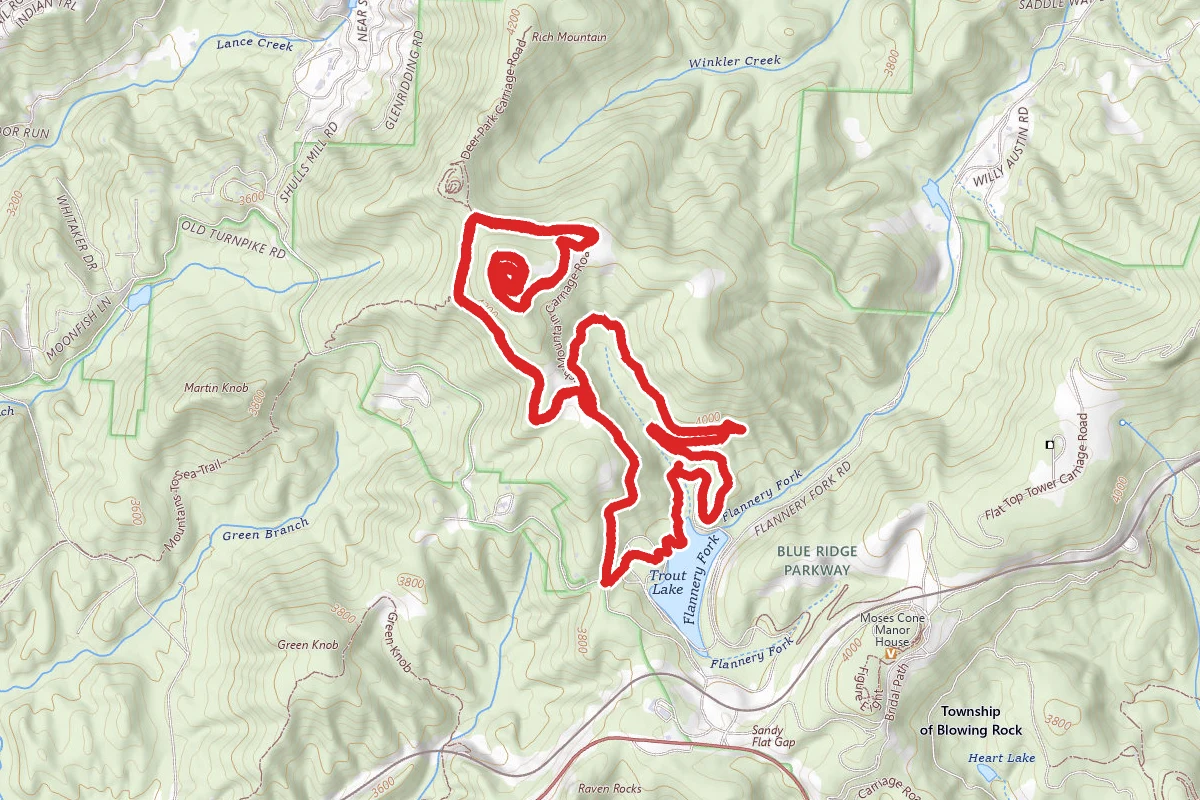 Rich Mountain Carriage Trail