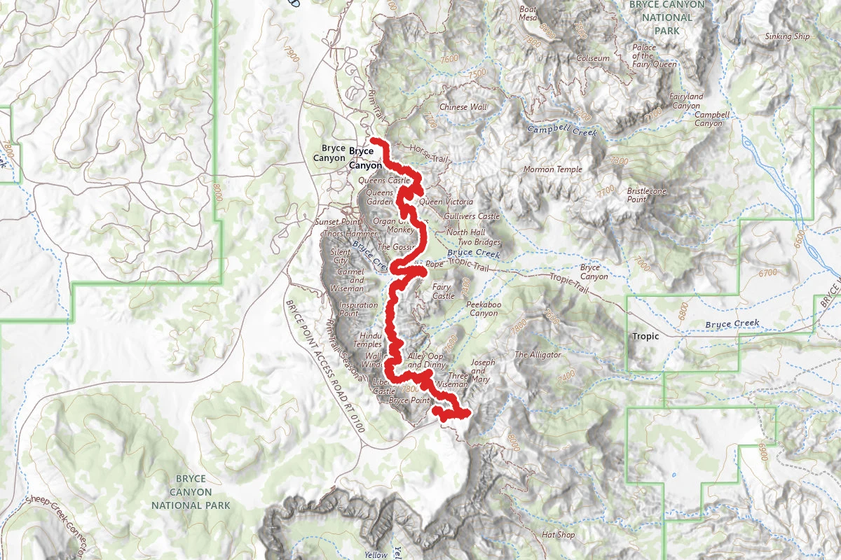 Bryce Transverse using Park Shuttle