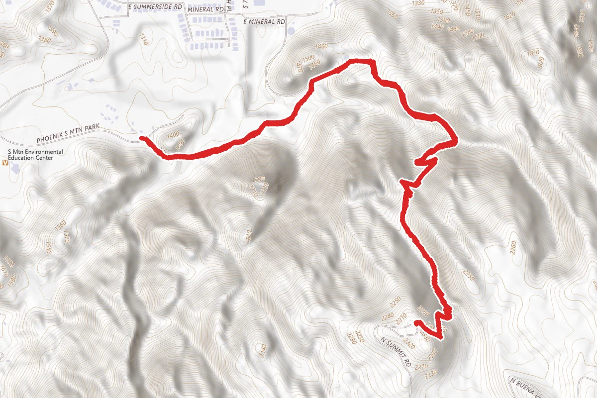 Holbert Trail to Dobbins Lookout