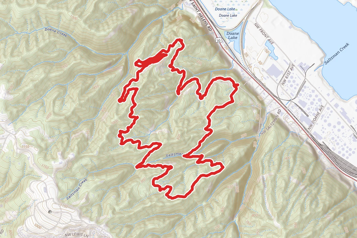 Maple and Wildwood Trail Loop