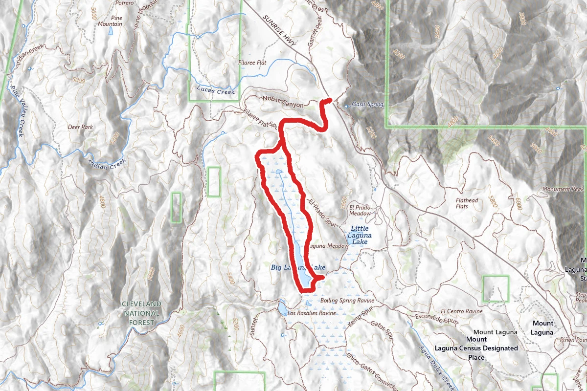 Big Laguna Lake Loop