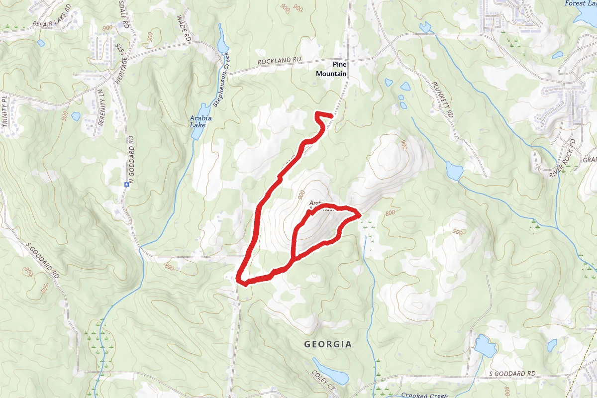 Klondike Trail to Mountain Top Loop